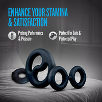 Performance Plus Throttle Cock Ring Set - Black