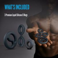 Performance Plus Throttle Cock Ring Set - Black