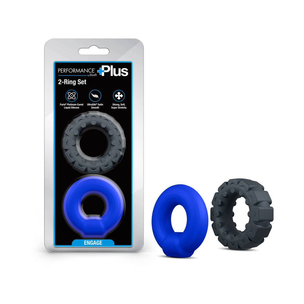 Performance Plus Engage Cock Ring Set - Multi
