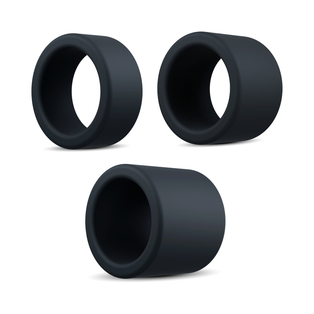 Performance Plus Accelerate Cock Ring Set - Black