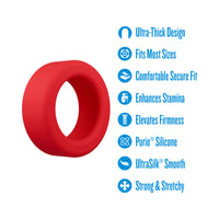 Performance Plus Cock Ring - Pursuit Red
