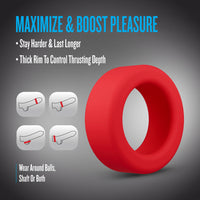Performance Plus Cock Ring - Pursuit Red