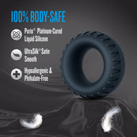 Performance Plus Cock Ring - Traction Black