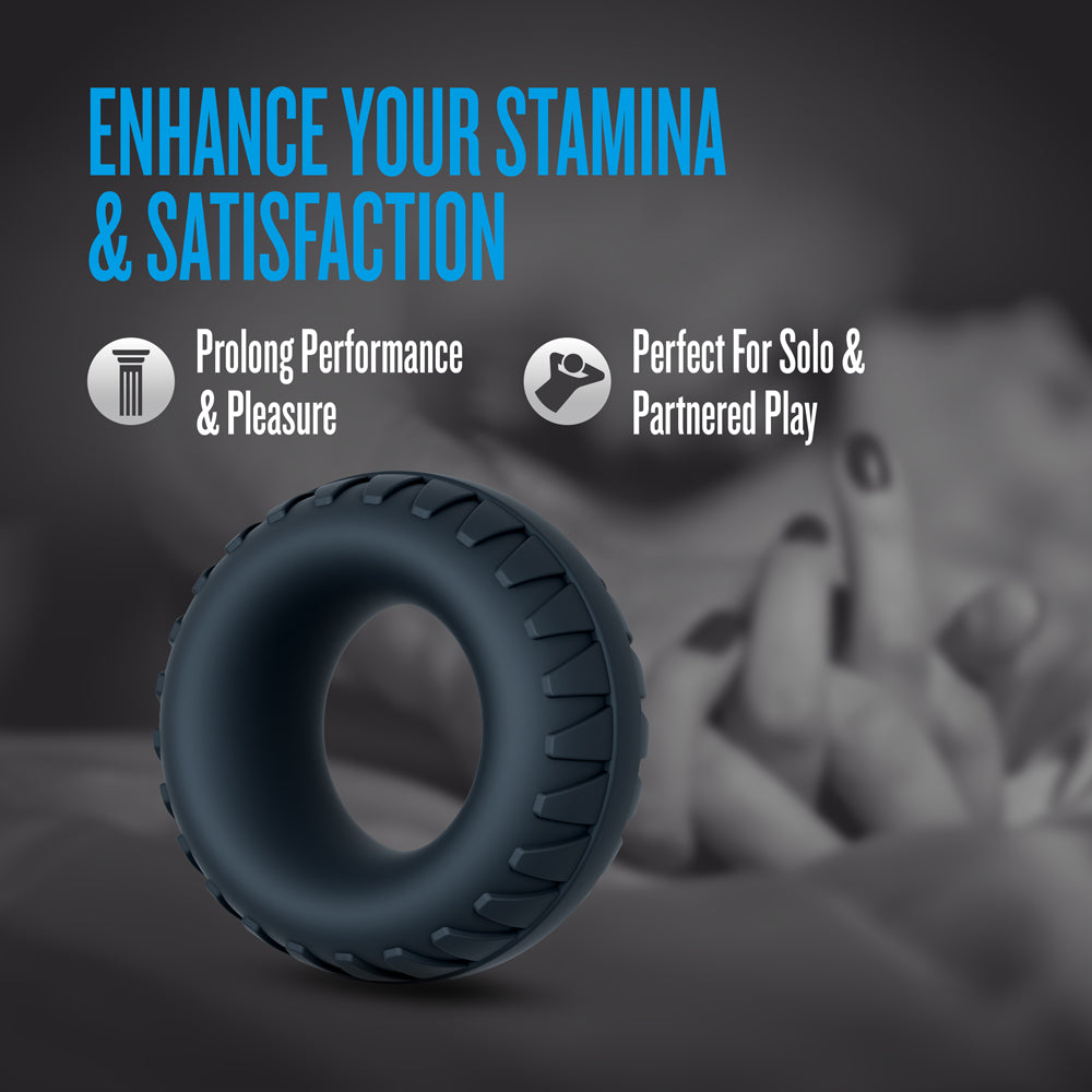 Performance Plus Cock Ring - Traction Black