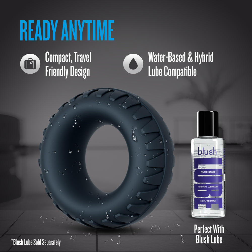 Performance Plus Cock Ring - Traction Black