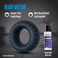 Performance Plus Cock Ring - Traction Black