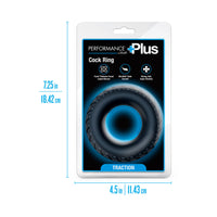 Performance Plus Cock Ring - Traction Black