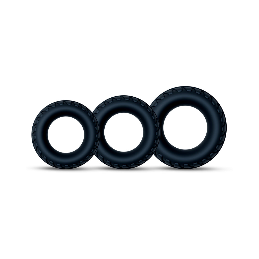Performance Plus Cock Ring Set - Drift Black