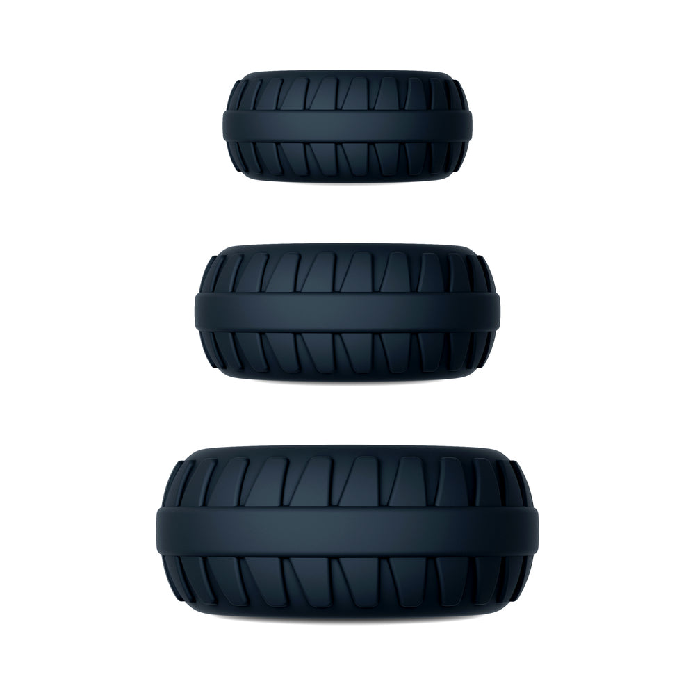 Performance Plus Cock Ring Set - Drift Black