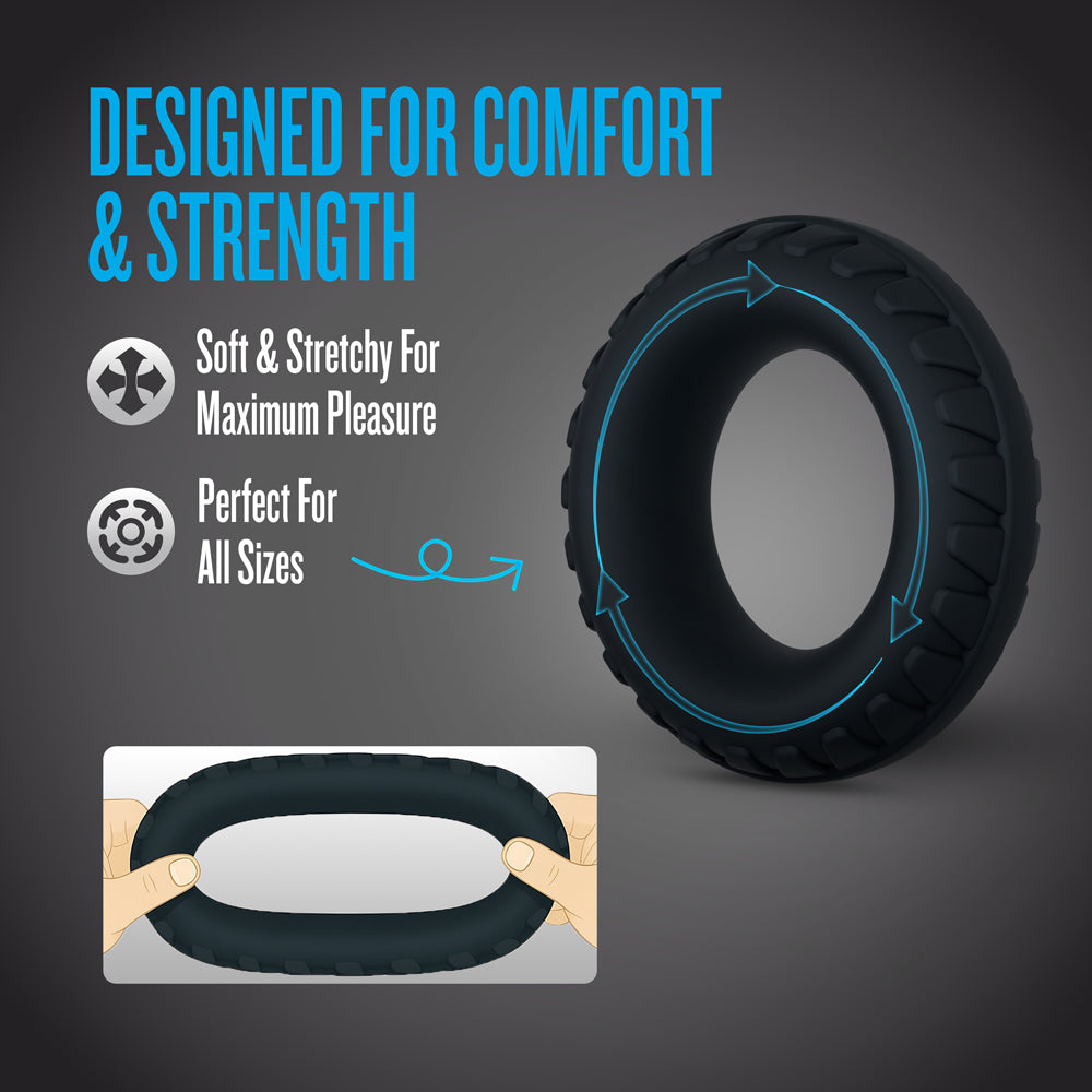 Performance Plus Cock Ring Set - Drift Black