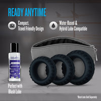 Performance Plus Cock Ring Set - Drift Black