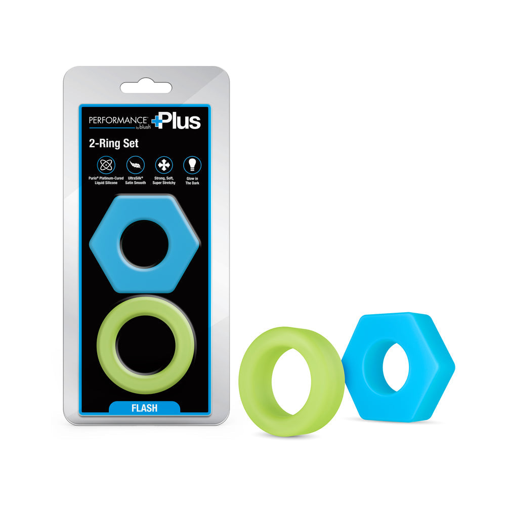 Performance Plus Cock Ring Set - Flash Multi