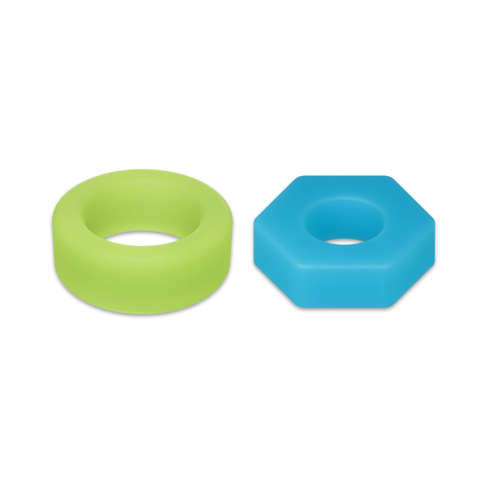 Performance Plus Cock Ring Set - Flash Multi