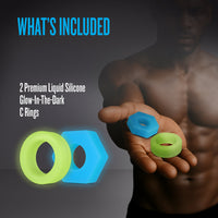 Performance Plus Cock Ring Set - Flash Multi