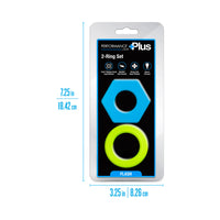 Performance Plus Cock Ring Set - Flash Multi