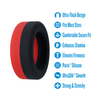 Performance Plus Cock Ring - Takeoff Red/Black