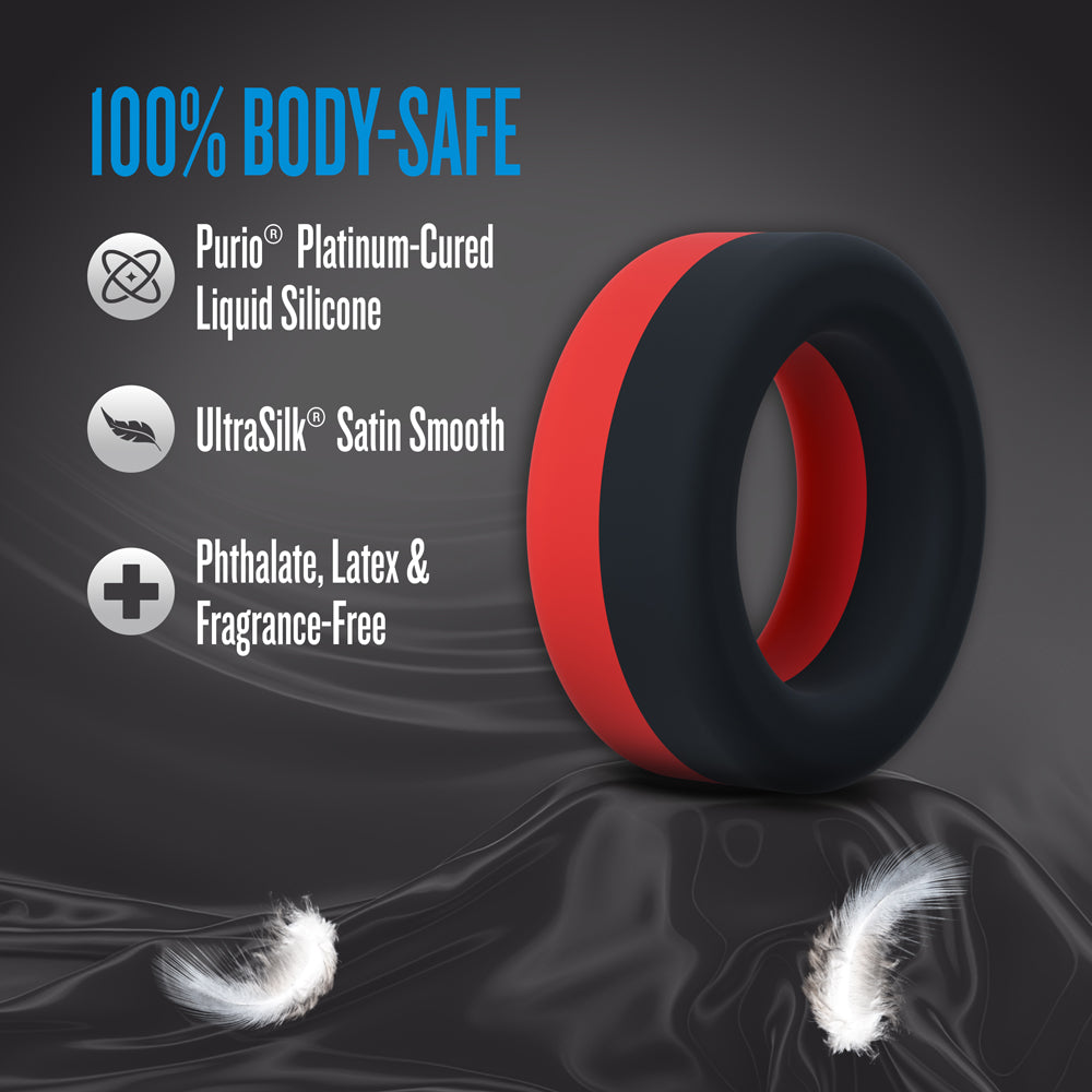 Performance Plus Cock Ring - Takeoff Red/Black