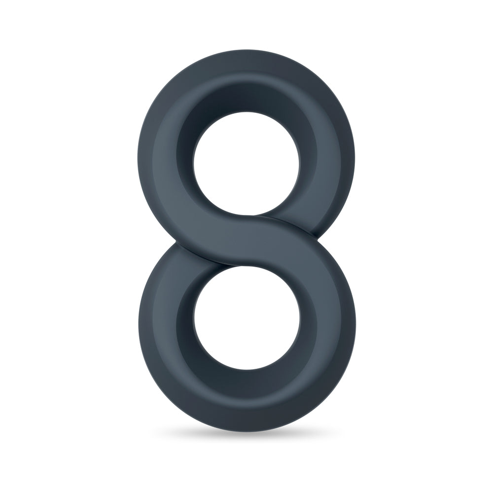 Performance Plus Double Strap Cock Ring - Launch Black