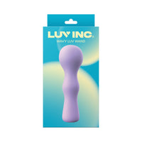 Luv Inc Ww37: Wavy Luv Wand Light Purple Vibrator