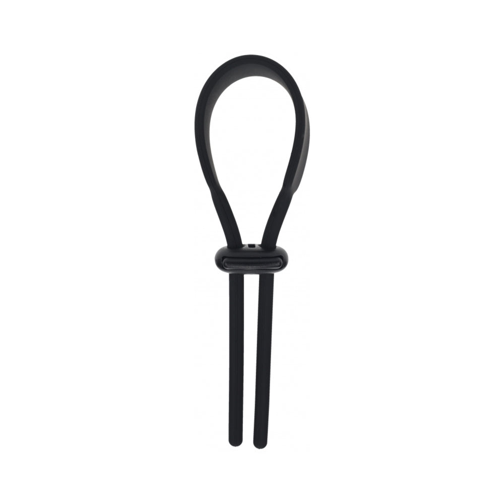 LEVELZ Wide Adjustable Silicone Lasso Cock Ring