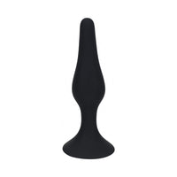 LEVELZ Slim Silicone Anal Plug - Medium - Black