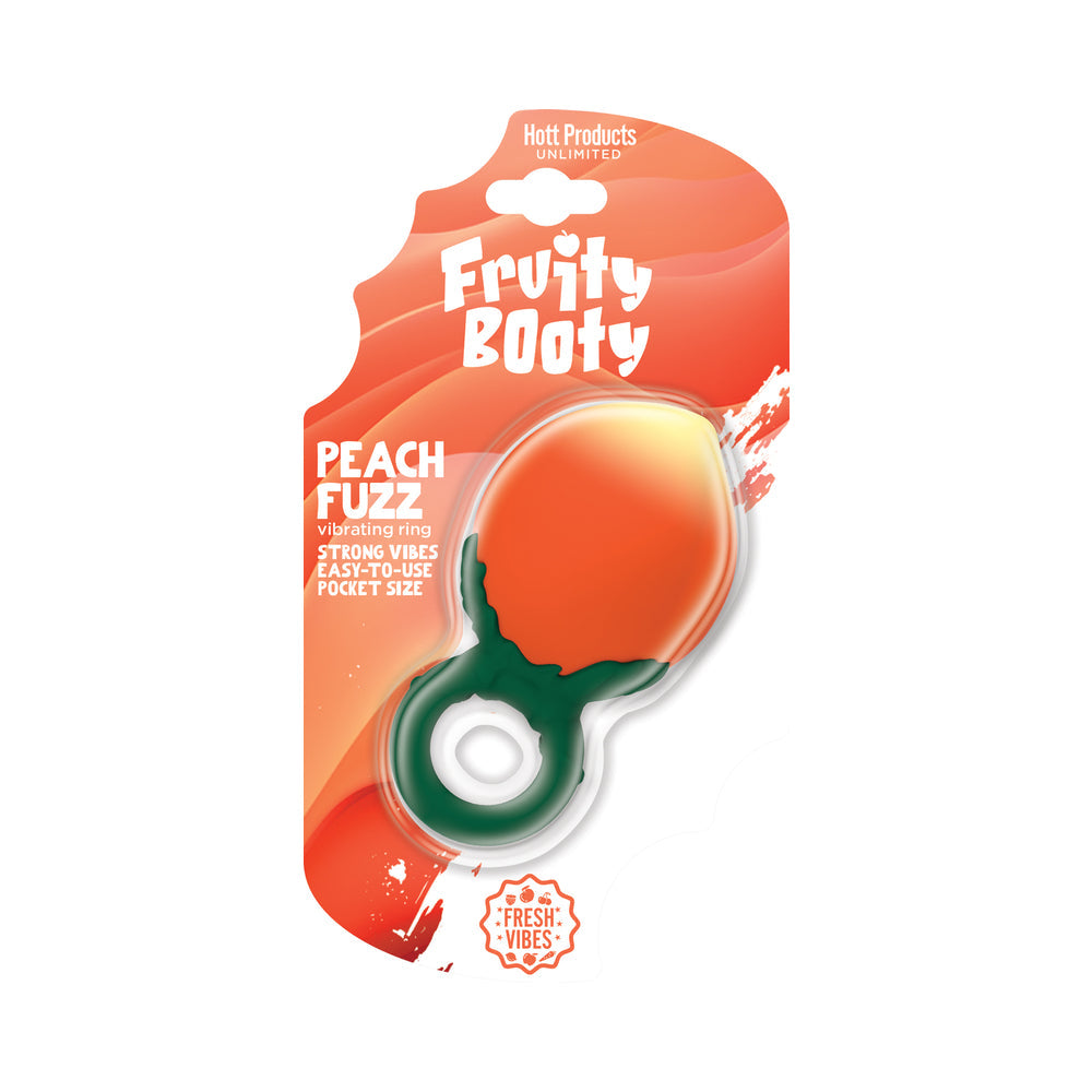 Fruity Booty Peach Fuzz Mini Vibrator
