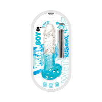 Vibrating Dream Boy Jelly Dildo 8-Inch