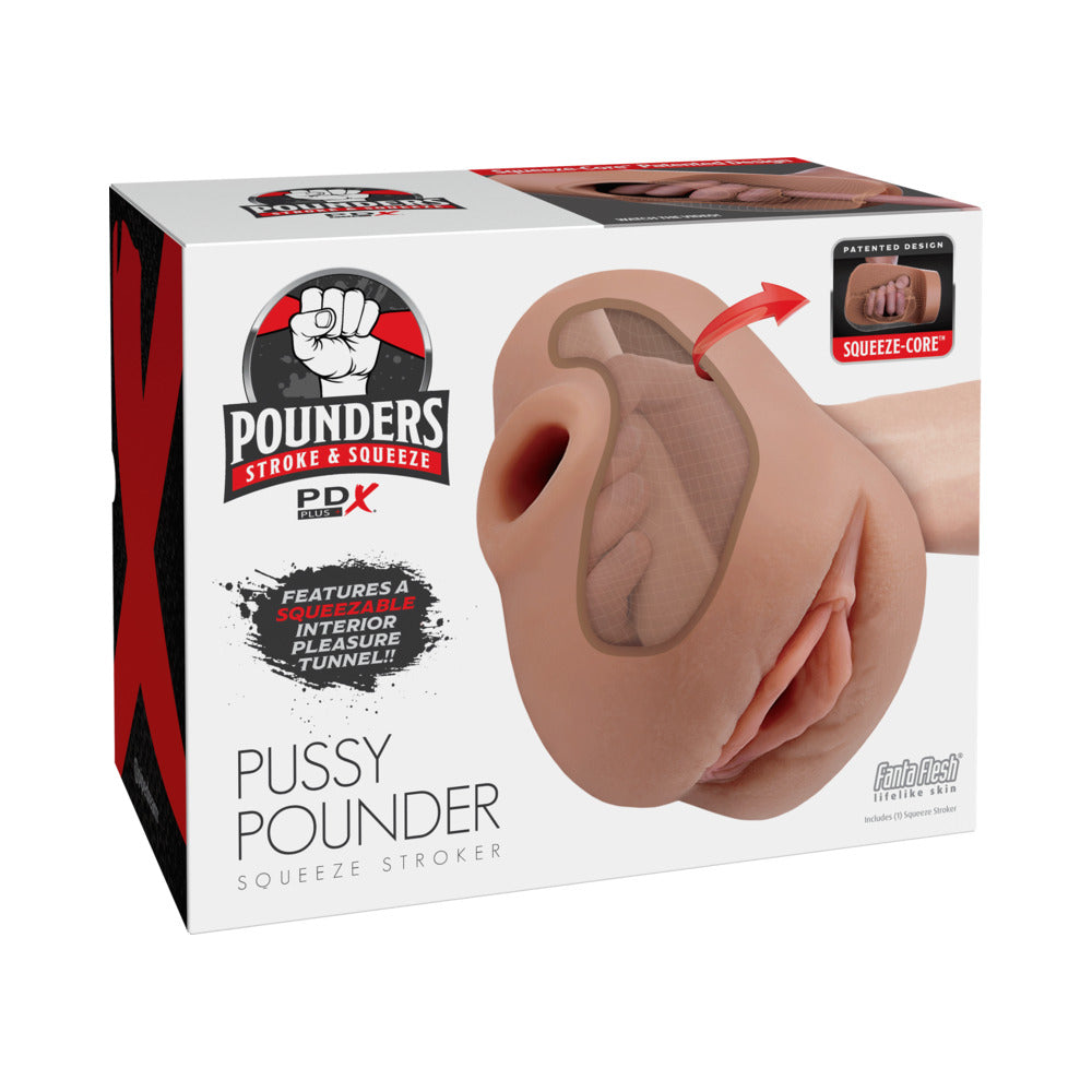 Pussy Pounder Squeeze Stroker for Unmatched Pleasure