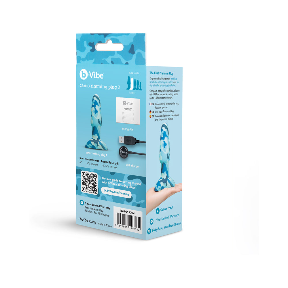 b-Vibe Rimming Vibrator 2 Camo