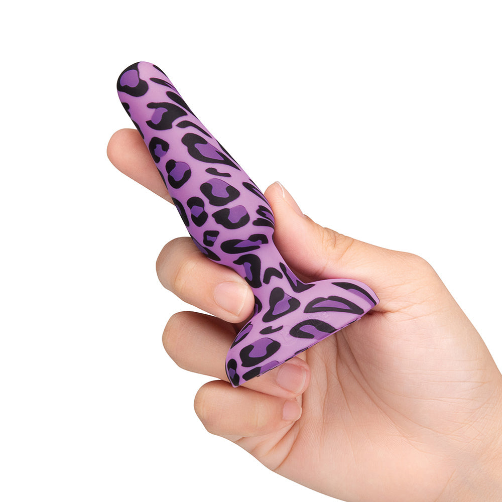 b-Vibe Novice Vibrating Plug Leopard