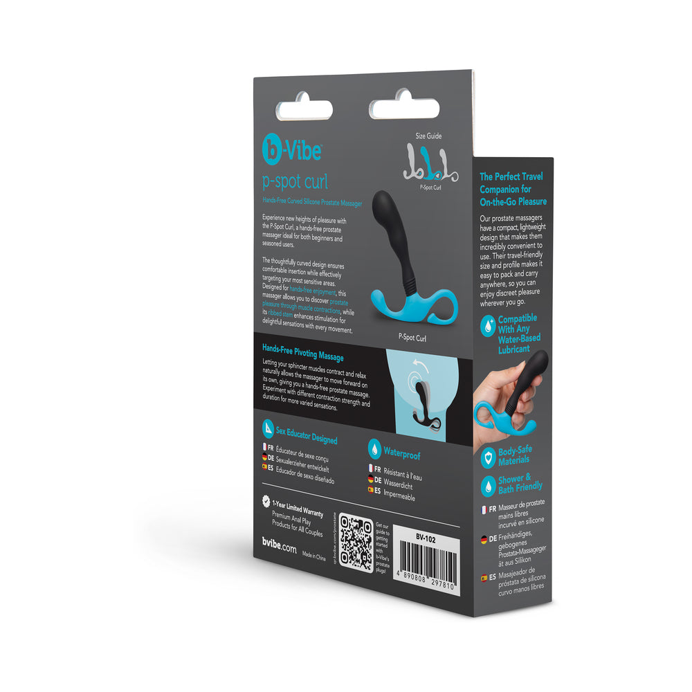 b-Vibe P-Spot Curl Prostate Massager