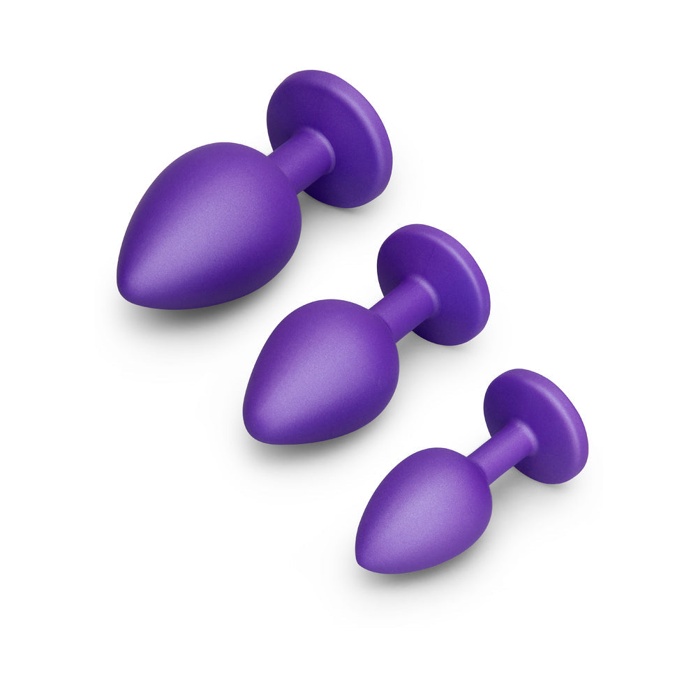 b-Vibe Jewel Butties Bundle: Elegant Anal Training Set