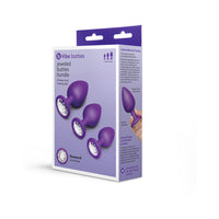 b-Vibe Jewel Butties Bundle: Elegant Anal Training Set