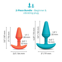 b-Vibe Butties Anal Training Set 2pc