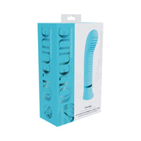 Loveline Divine Sili Rib G-Spot Vibrator - Blue