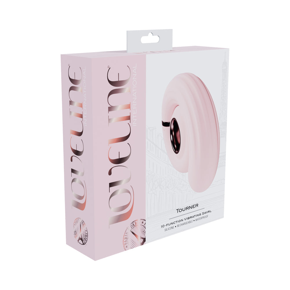 Loveline Tourner Silicone Vibrator - Pink