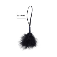 Peaches 'n CreaMe Wrist Feather Tickler - Black