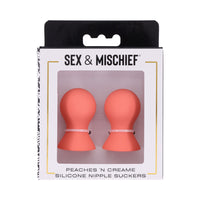 SS S&M Peaches 'n CreaMe Silicone Nipple Suckers