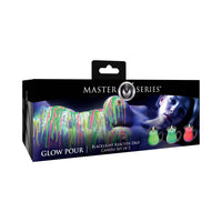 UV Reactive Drip Candles Set