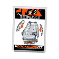 Cocksling Fit Sling in Clear for Enhanced Experience