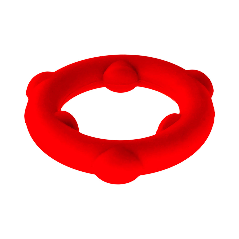 Oxballs Spinner Liquid Silicone Ring for Enhanced Comfort
