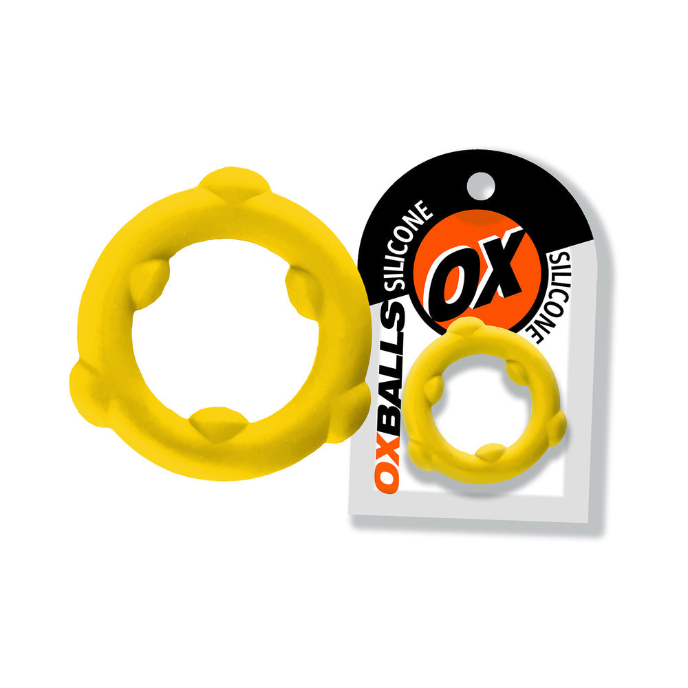 Oxballs Spinner Liquid Silicone Ring for Enhanced Comfort