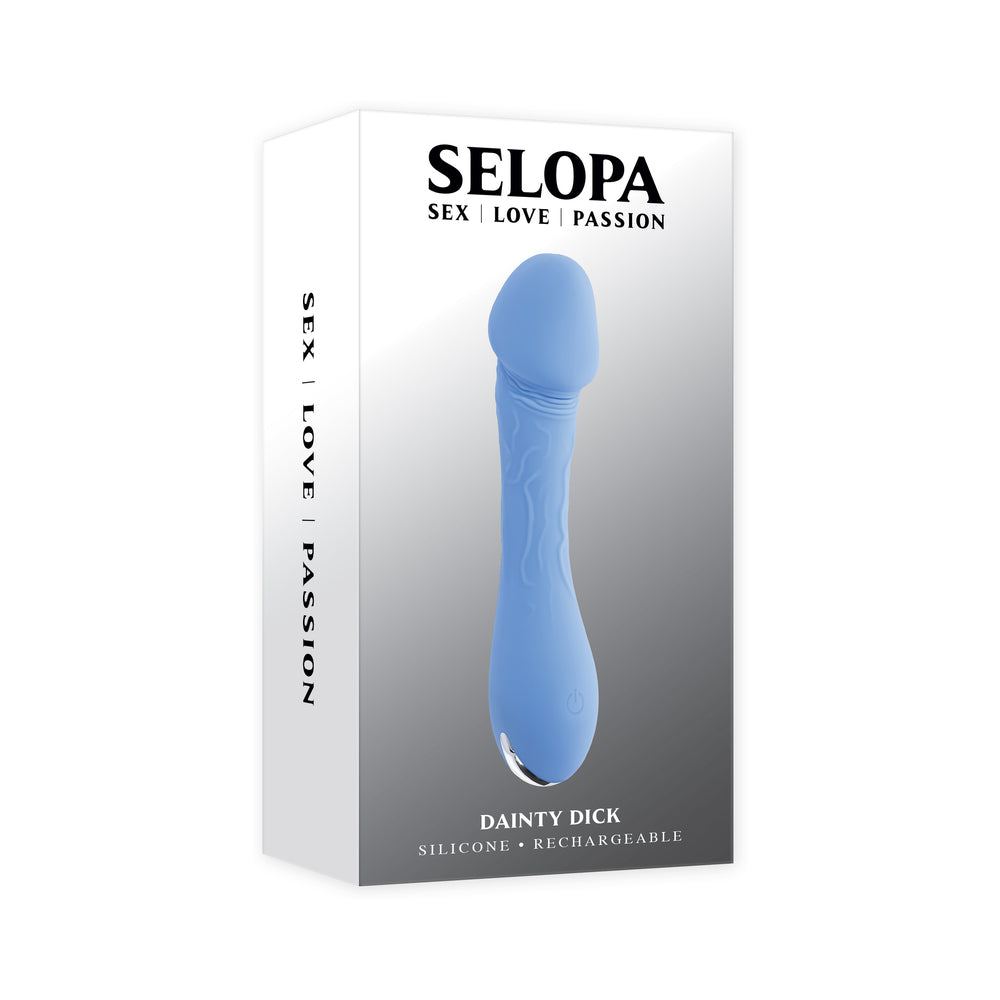 Clitoral Vibrator - Selopa Dainty Dick Blue