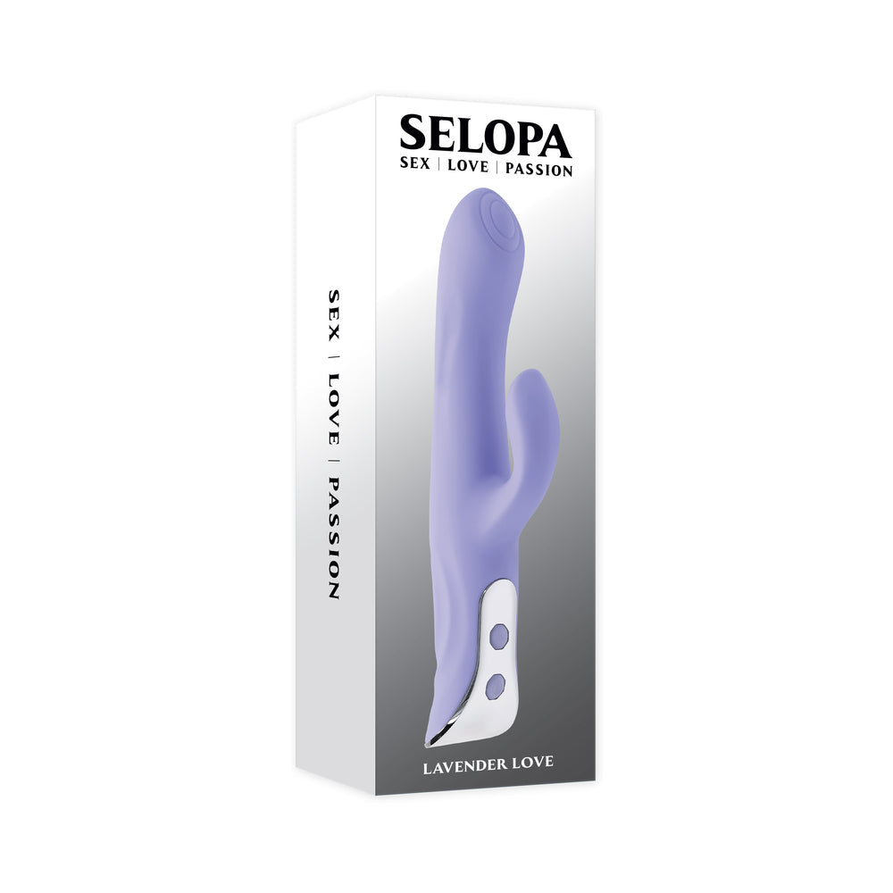 Dual Motor Vibrator - Selopa Lavender Love Purple