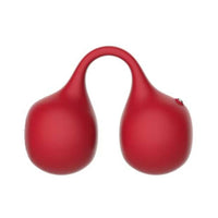 Snail Twinn Finger Vibrator Cherry