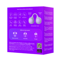SVibe Snail Twinn Finger Vibrator in Lilac