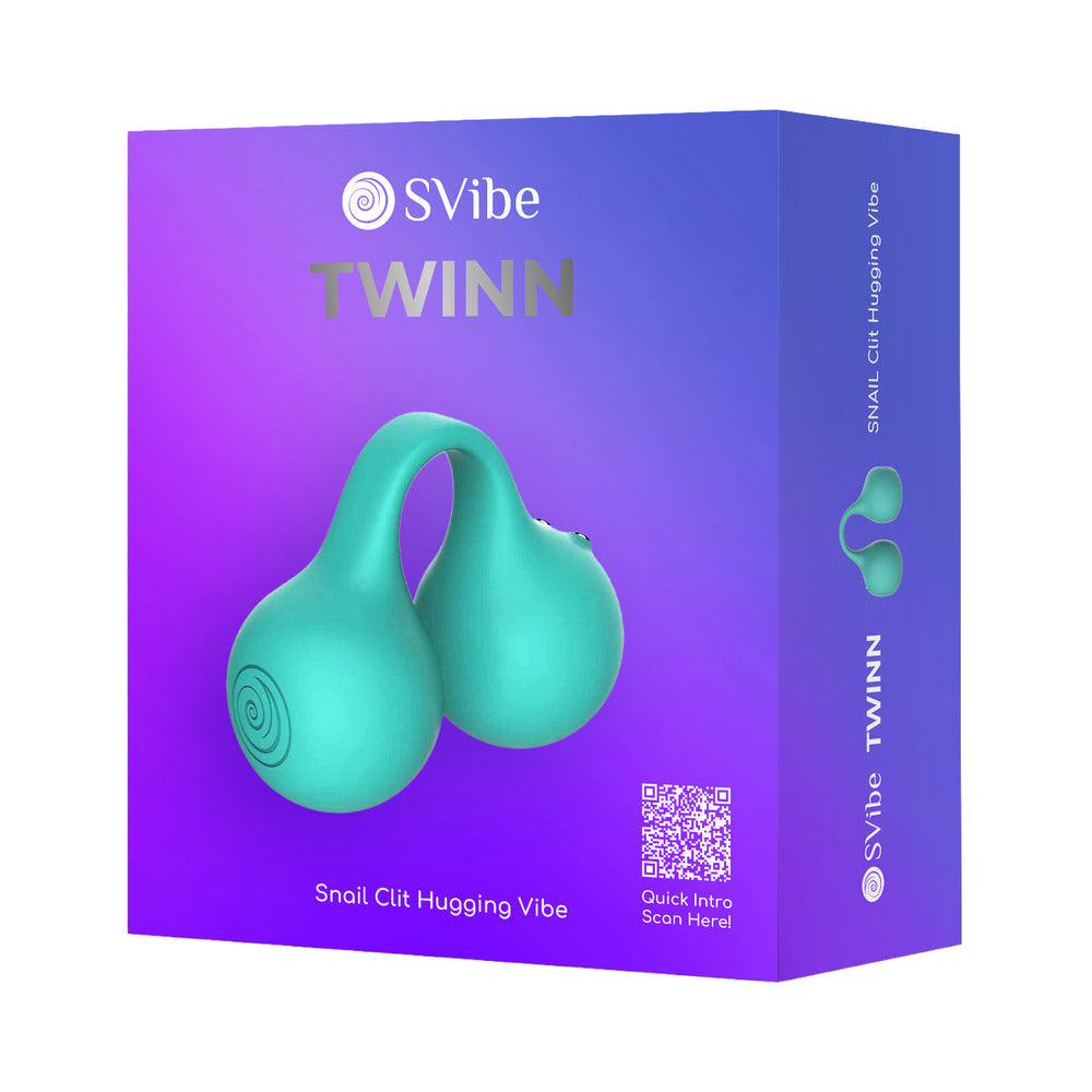 SVibe Snail Twinn Finger Vibrator in Tiffany