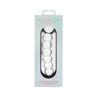 Clarity Celestial Orb Double-Ended Glass Dildo