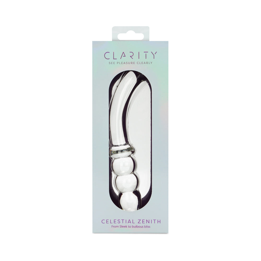 Celestial Zenith Double-Ended Glass Dildo