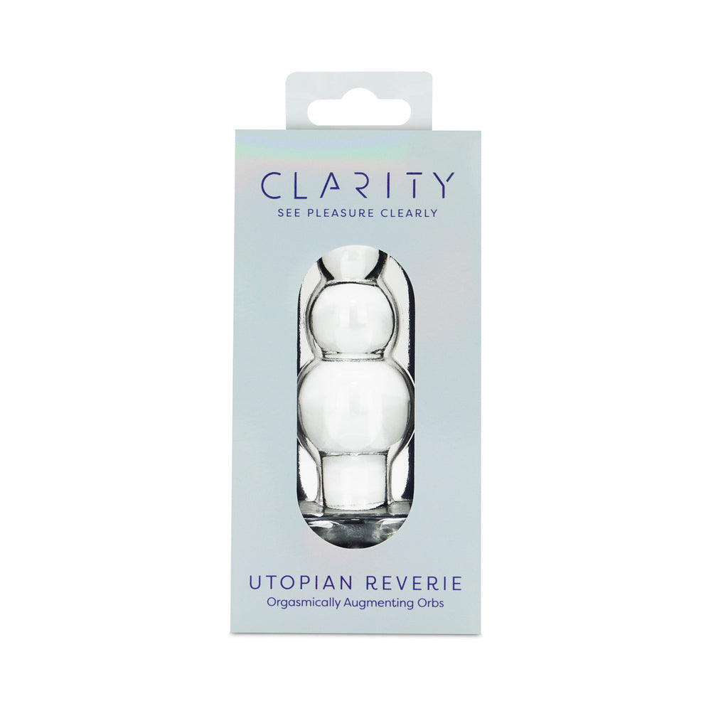 Utopian Reverie Handcrafted Glass Anal Bead Toy